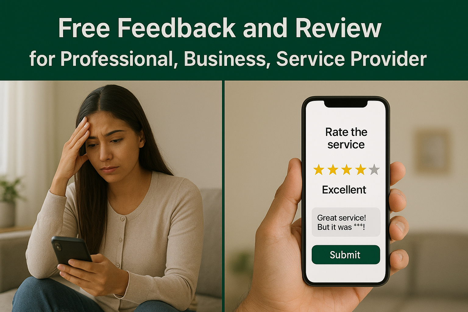 Free Feedback Platform for Local Services to Top Companies - No App Needed!